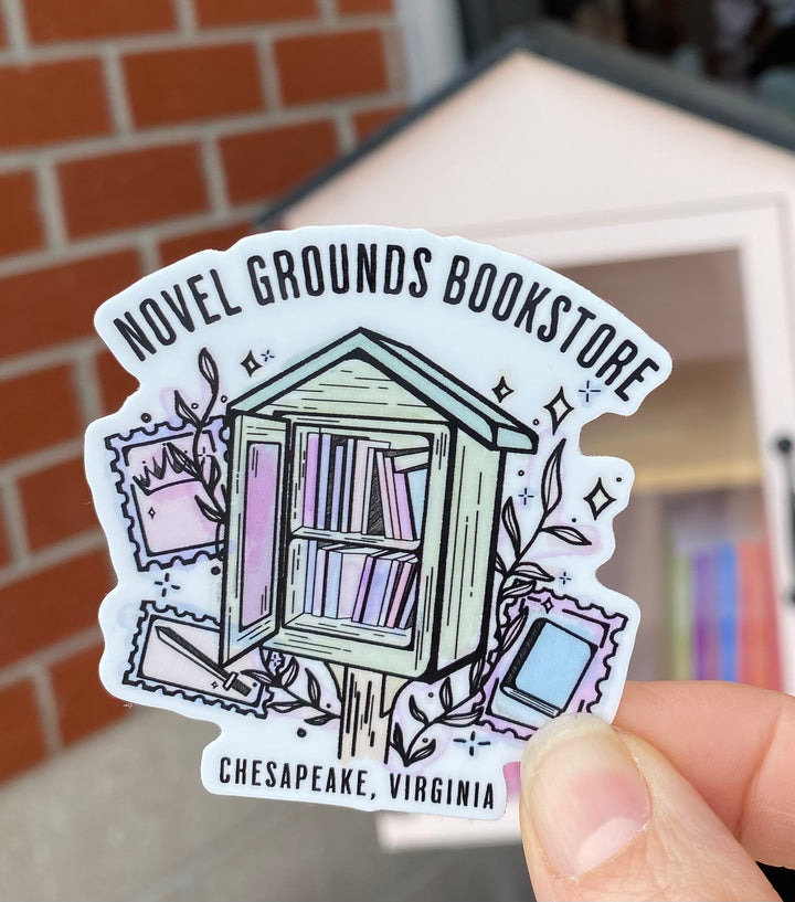Novel Grounds Love Stories Sticker