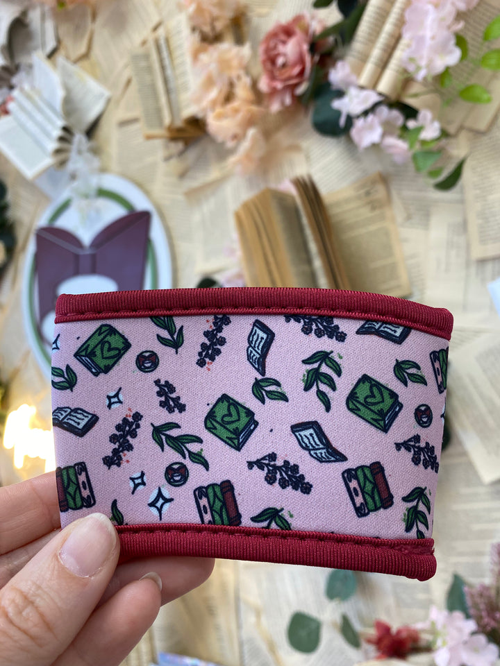 Novel Grounds Doodle Coffee Sleeve Set