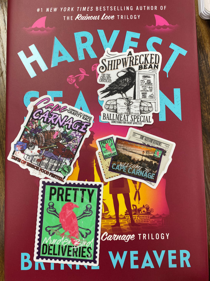 Cape Carnage Sticker Pack