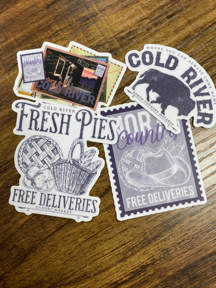 North Country Sticker Pack