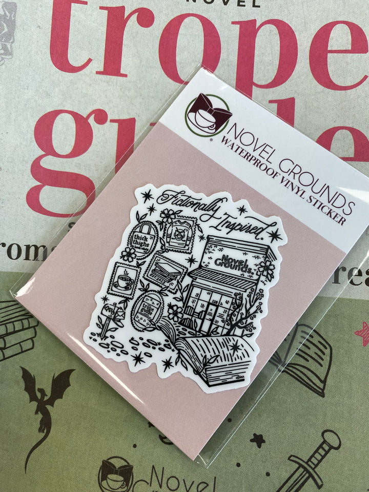 Fictionally Inspired  Sticker