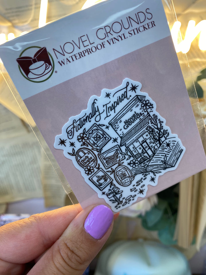 Fictionally Inspired  Sticker
