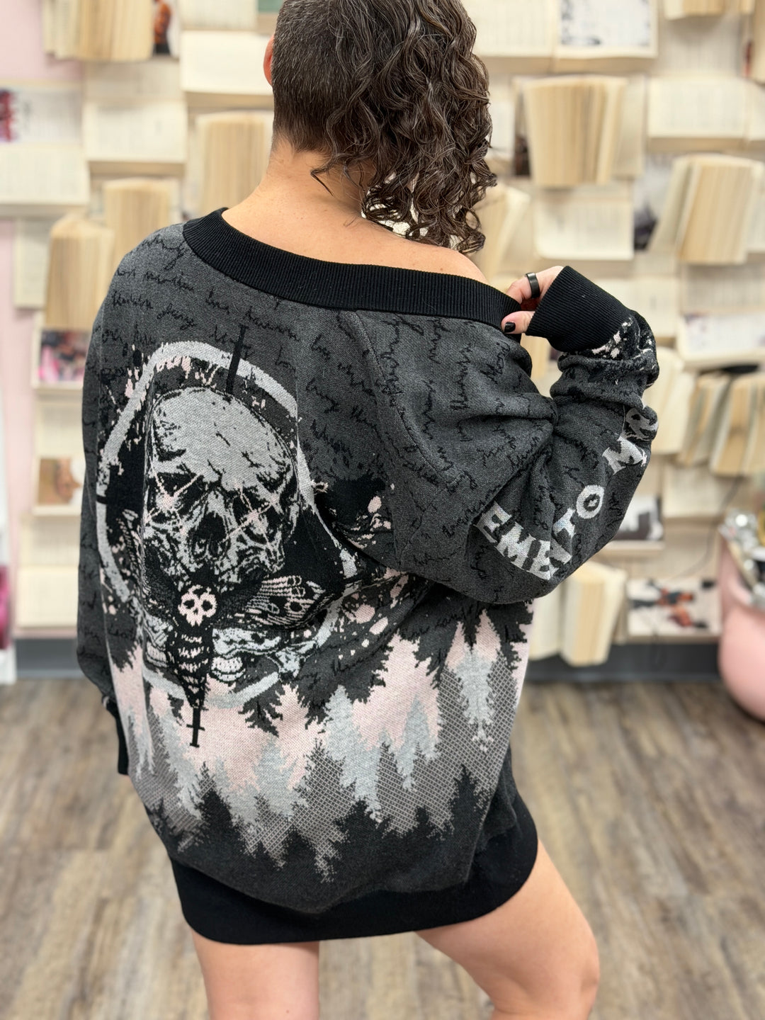Memento Mori Cardigan