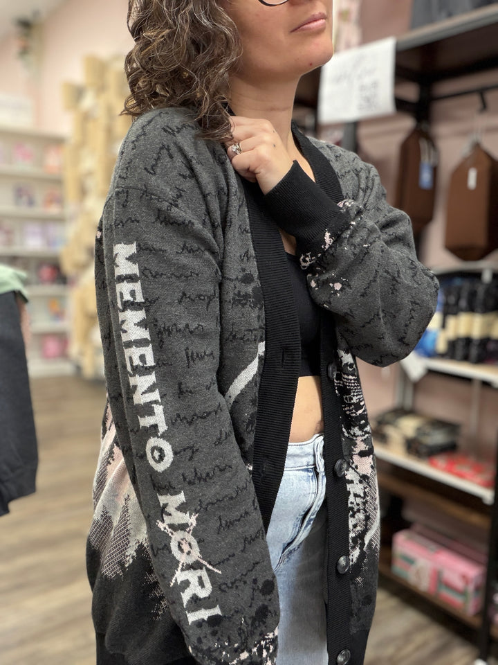 Memento Mori Cardigan
