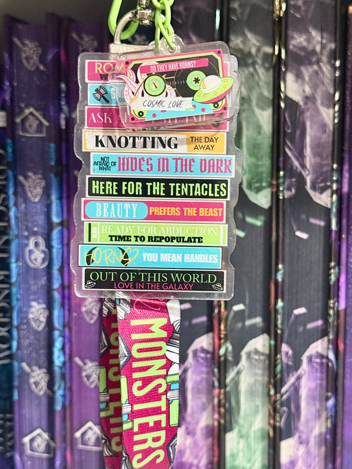 Monster Romance Mixtape Lanyard + Keychain