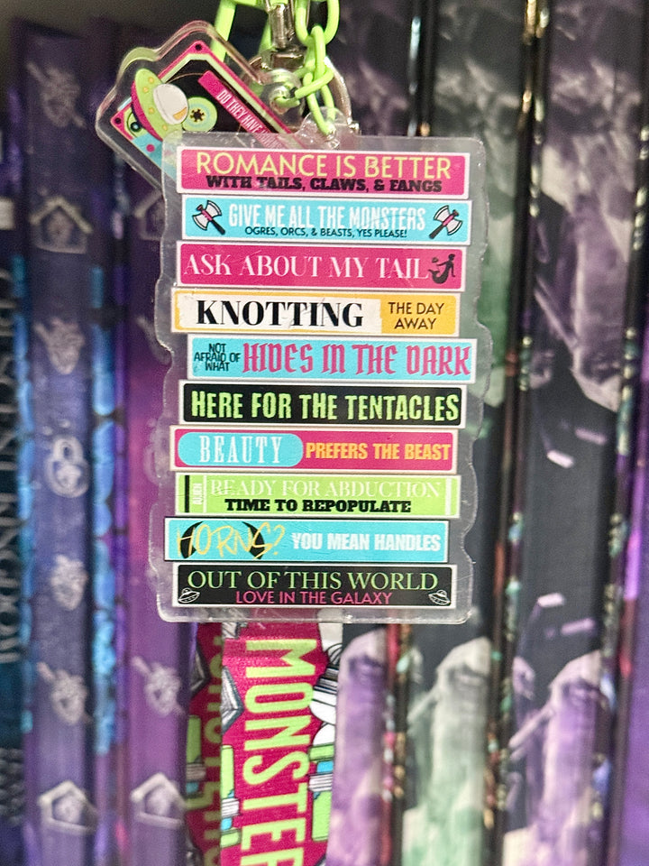 Monster Romance Mixtape Lanyard + Keychain