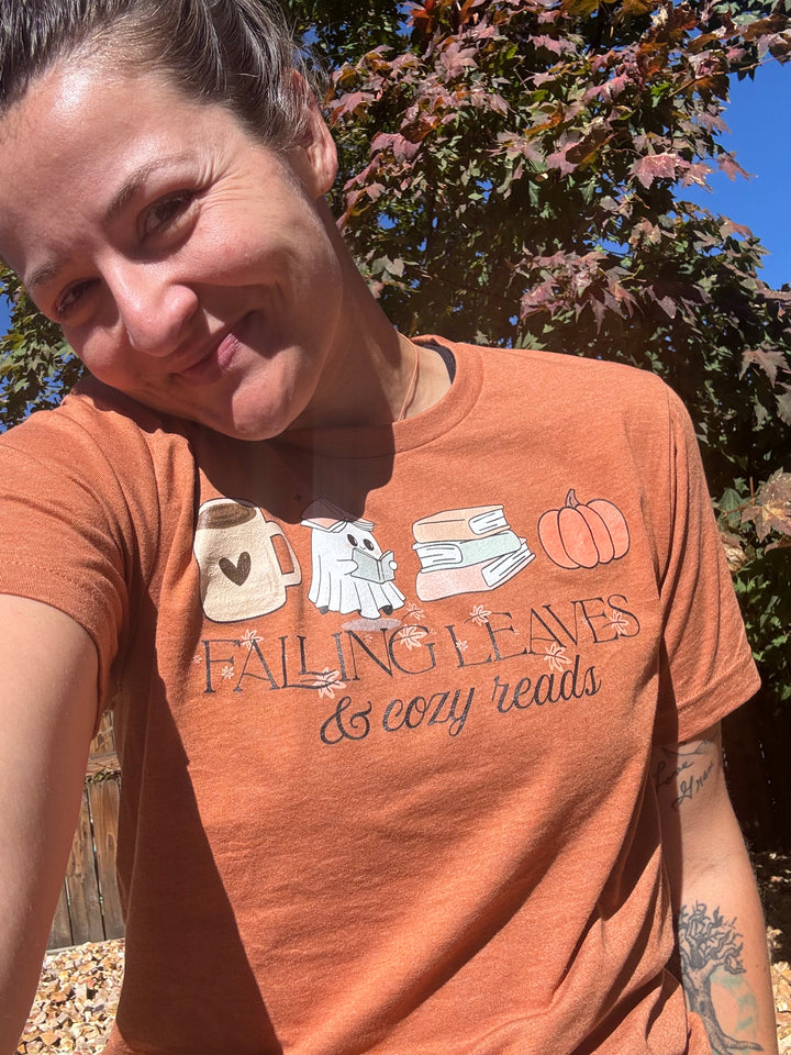 Fall Cozy Reads Unisex T-Shirt
