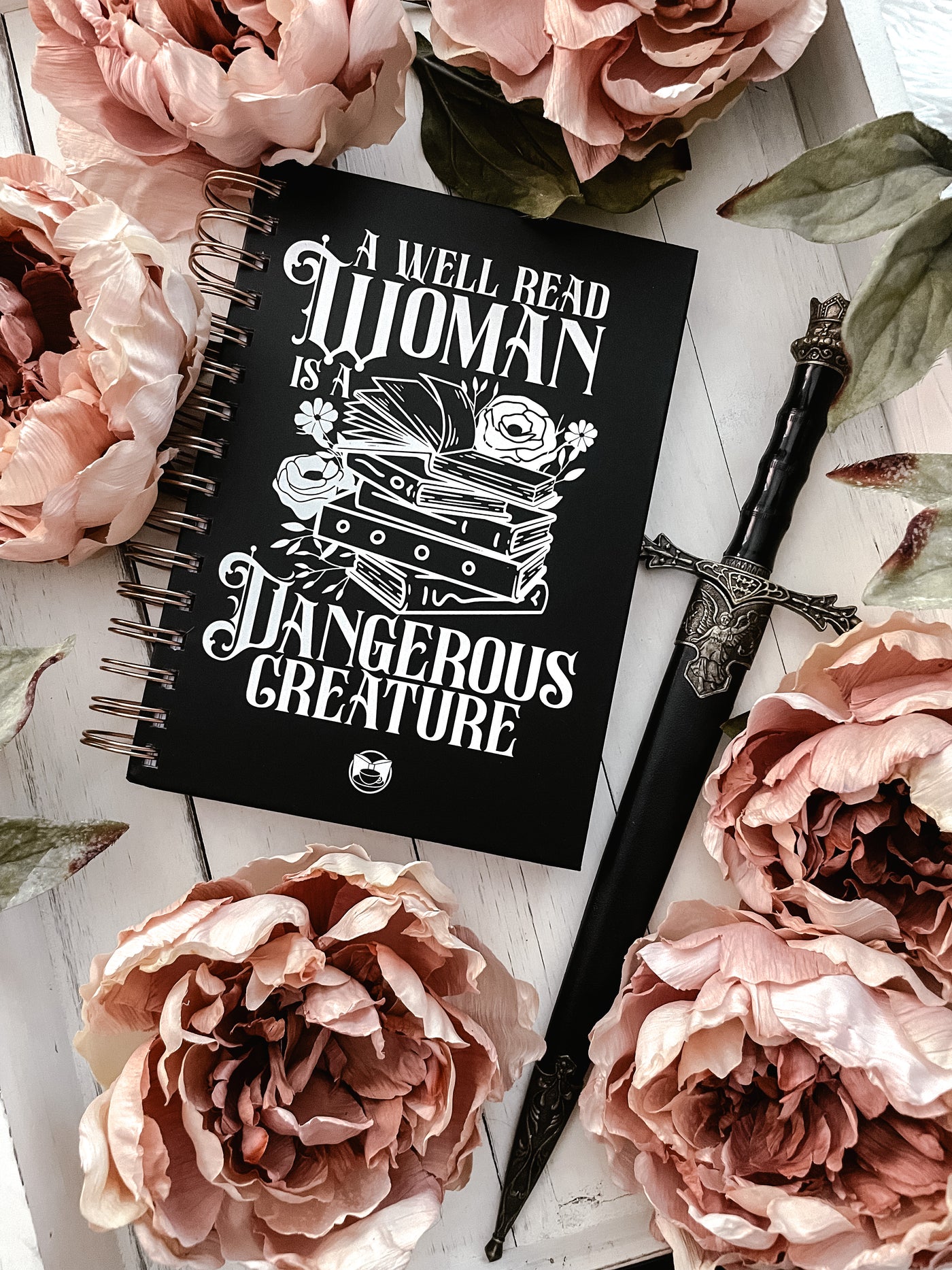 A Well Read Woman Hard Back Notebook
