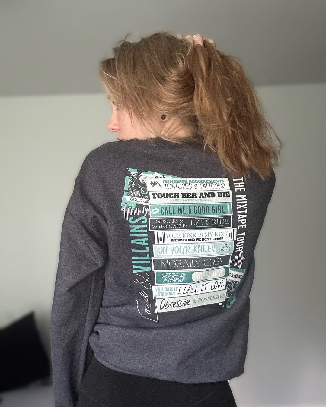 Dark Romance Mixtape Unisex Sweatshirt
