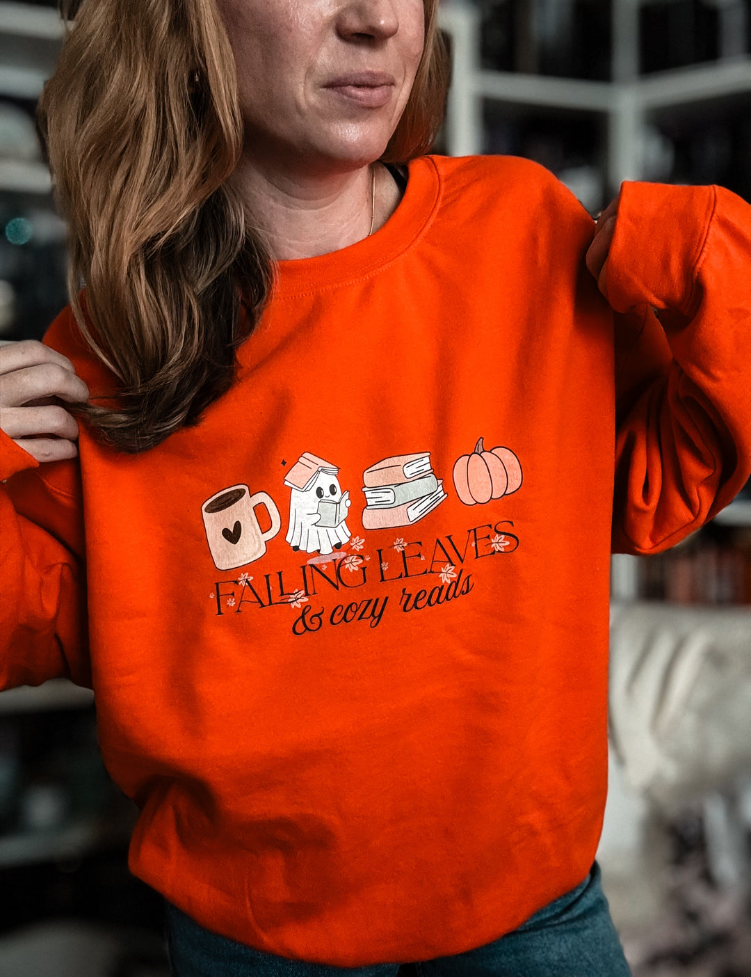 Fall Cozy Reads Unisex Sweatshirt
