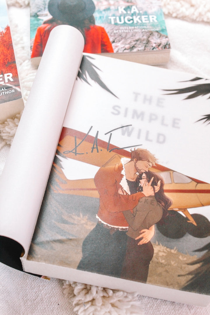 KA Tucker - The Simple Wild Novel Note™ - Digitally Signed Overlay Print