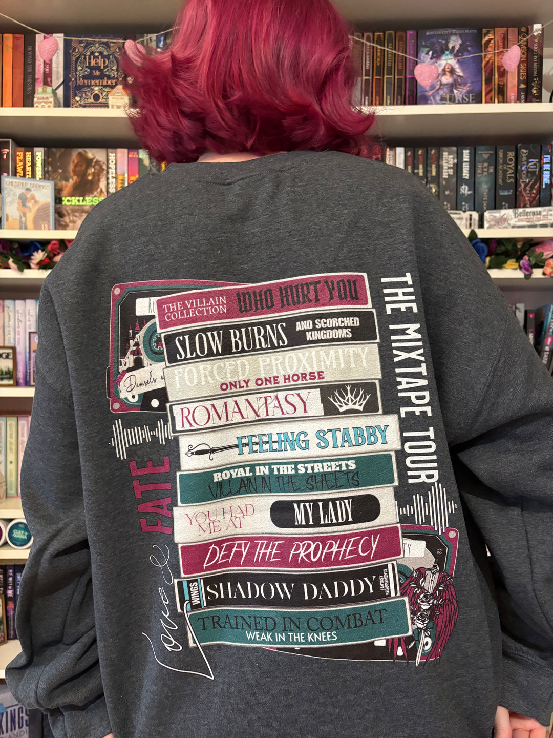 Romantasy Mixtape Sweatshirt