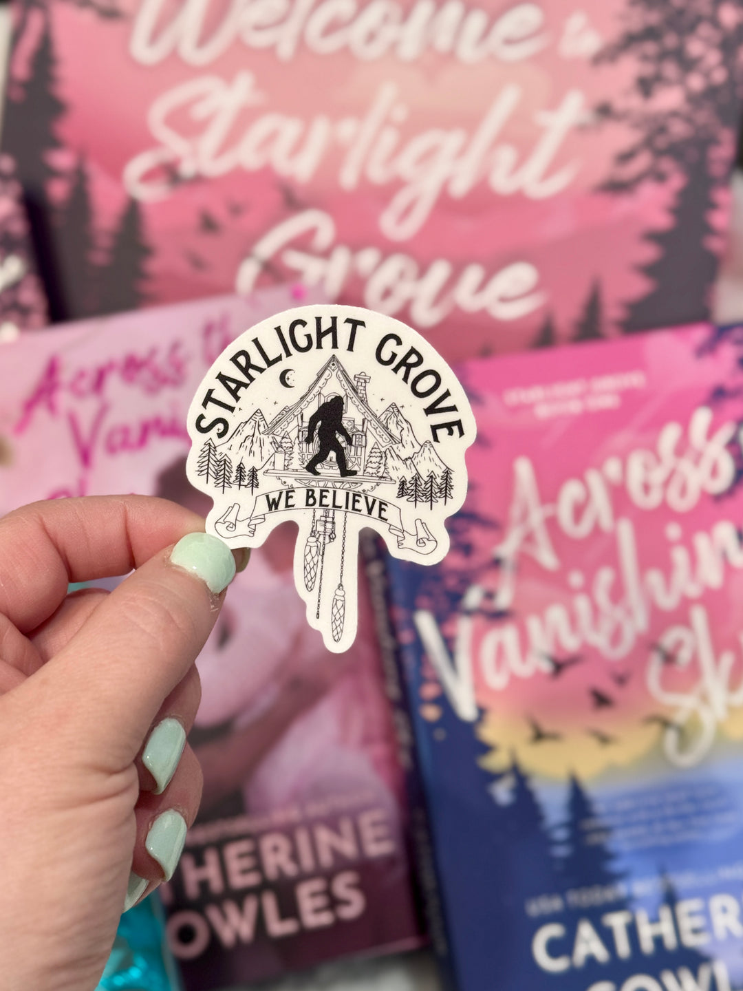 Starlight Grove Clock Sticker