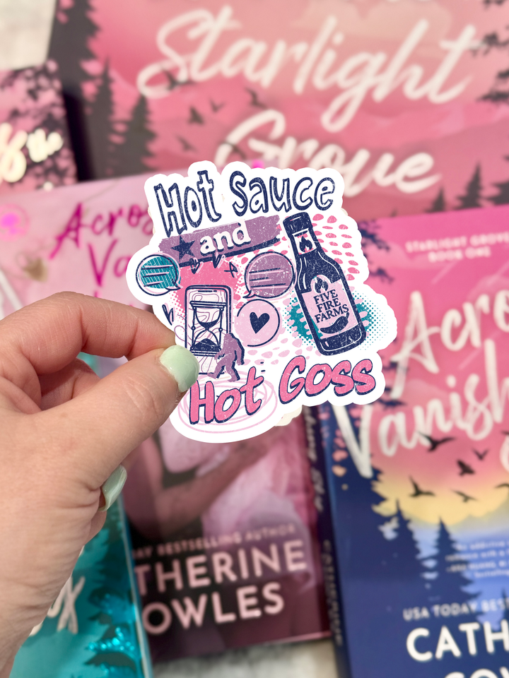 Hot Sauce and Hot Goss Sticker