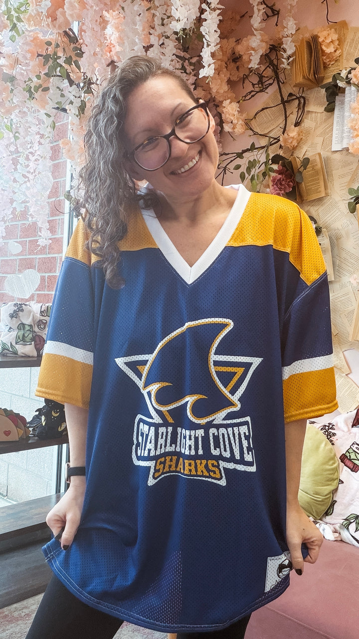 Starlight Cove Sharks Football Jersey