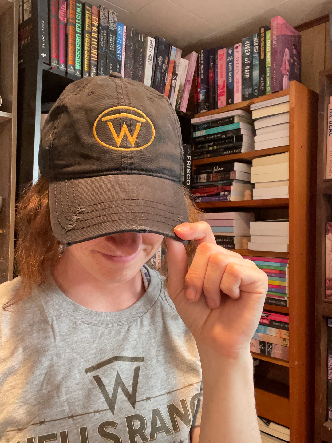 Wells Ranch Distressed Dad Hat