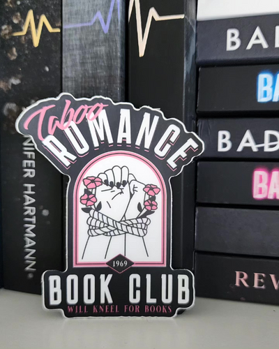 Taboo Romance Book Club Sticker
