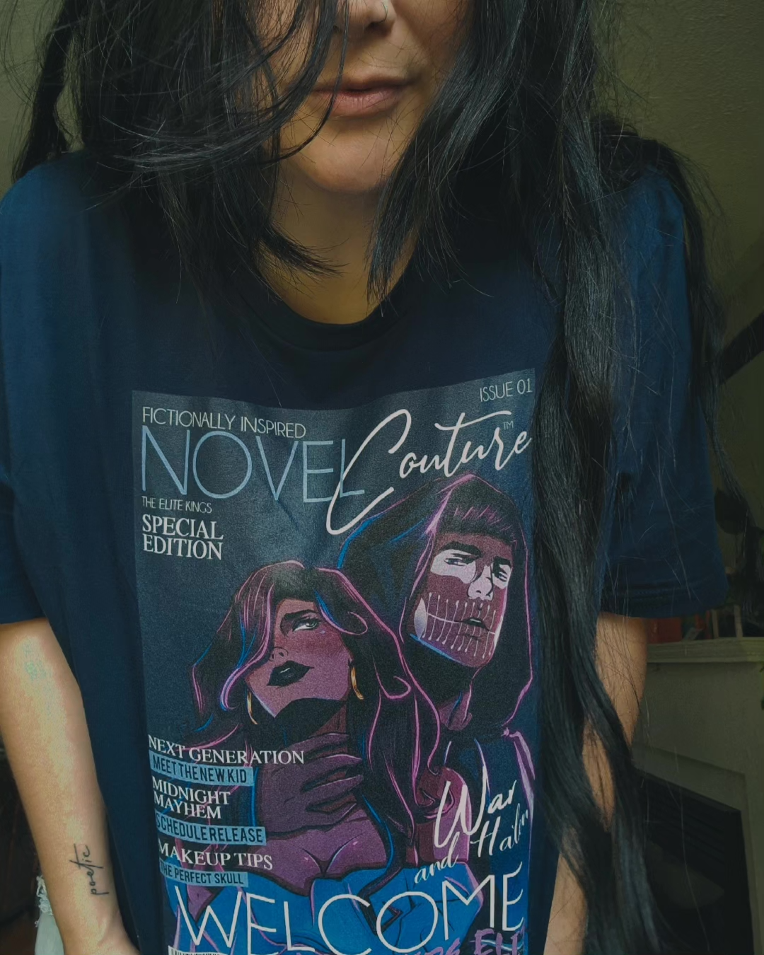 Amo Jones - Novel Couture: The Next Generation Unisex t-shirt