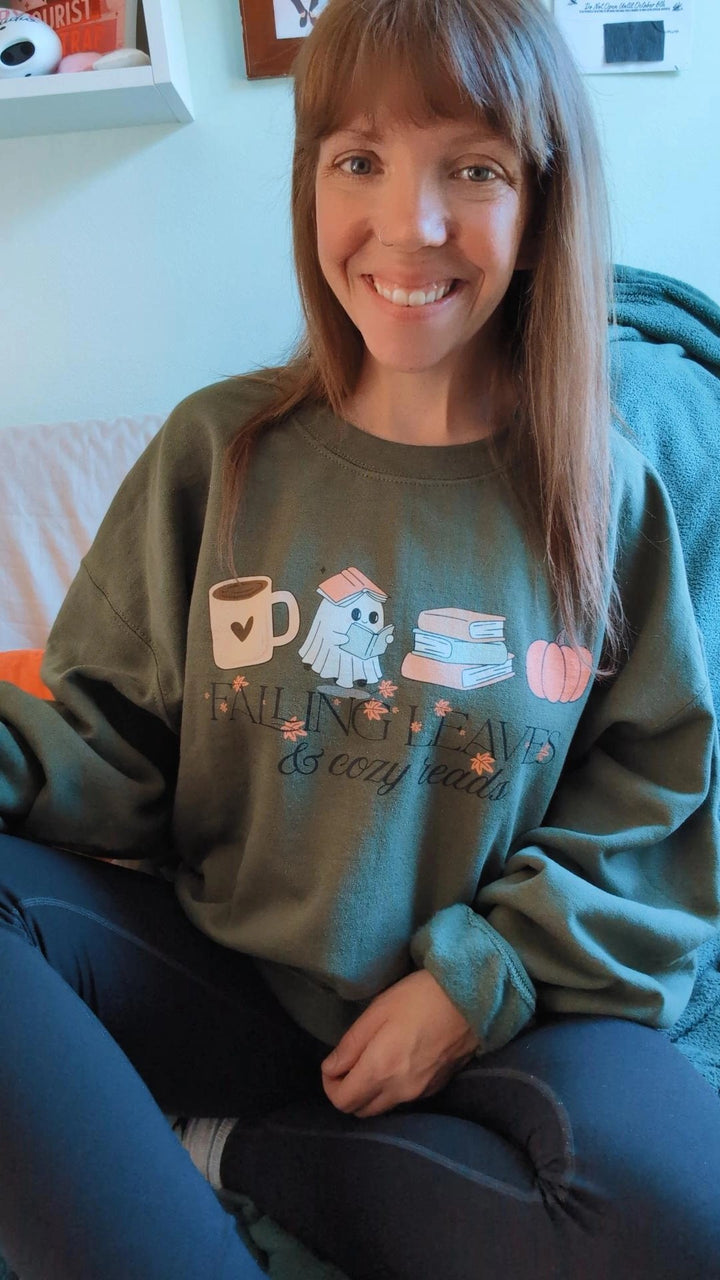 Fall Cozy Reads Unisex Sweatshirt