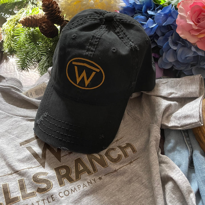 Wells Ranch Distressed Dad Hat