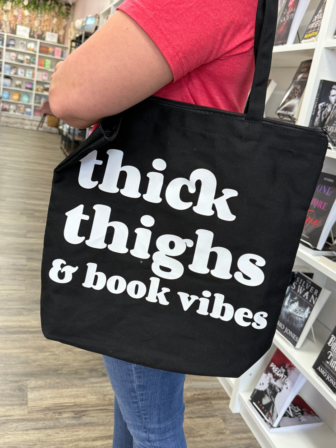 Novel Grounds Thick Thighs Tote