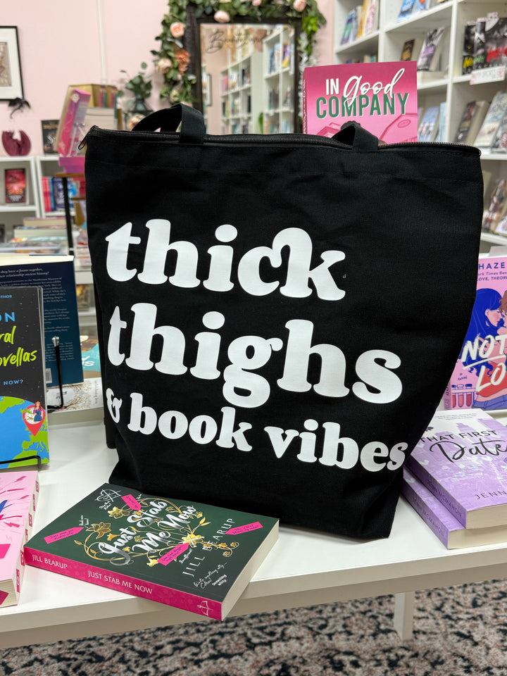 Novel Grounds Thick Thighs Tote