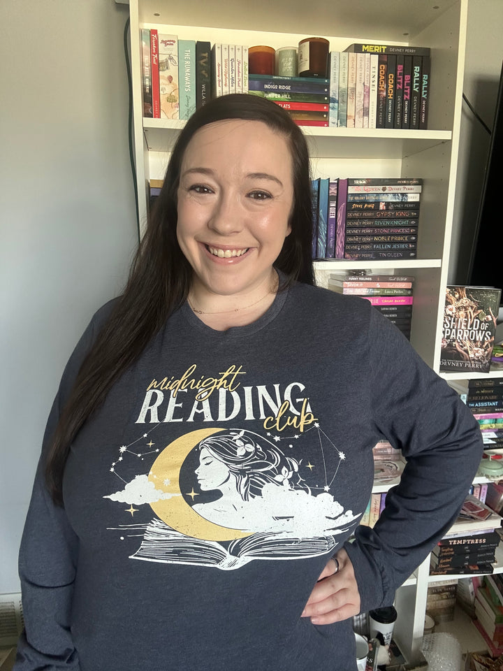 Midnight Reading Club Unisex Long Sleeve Tee