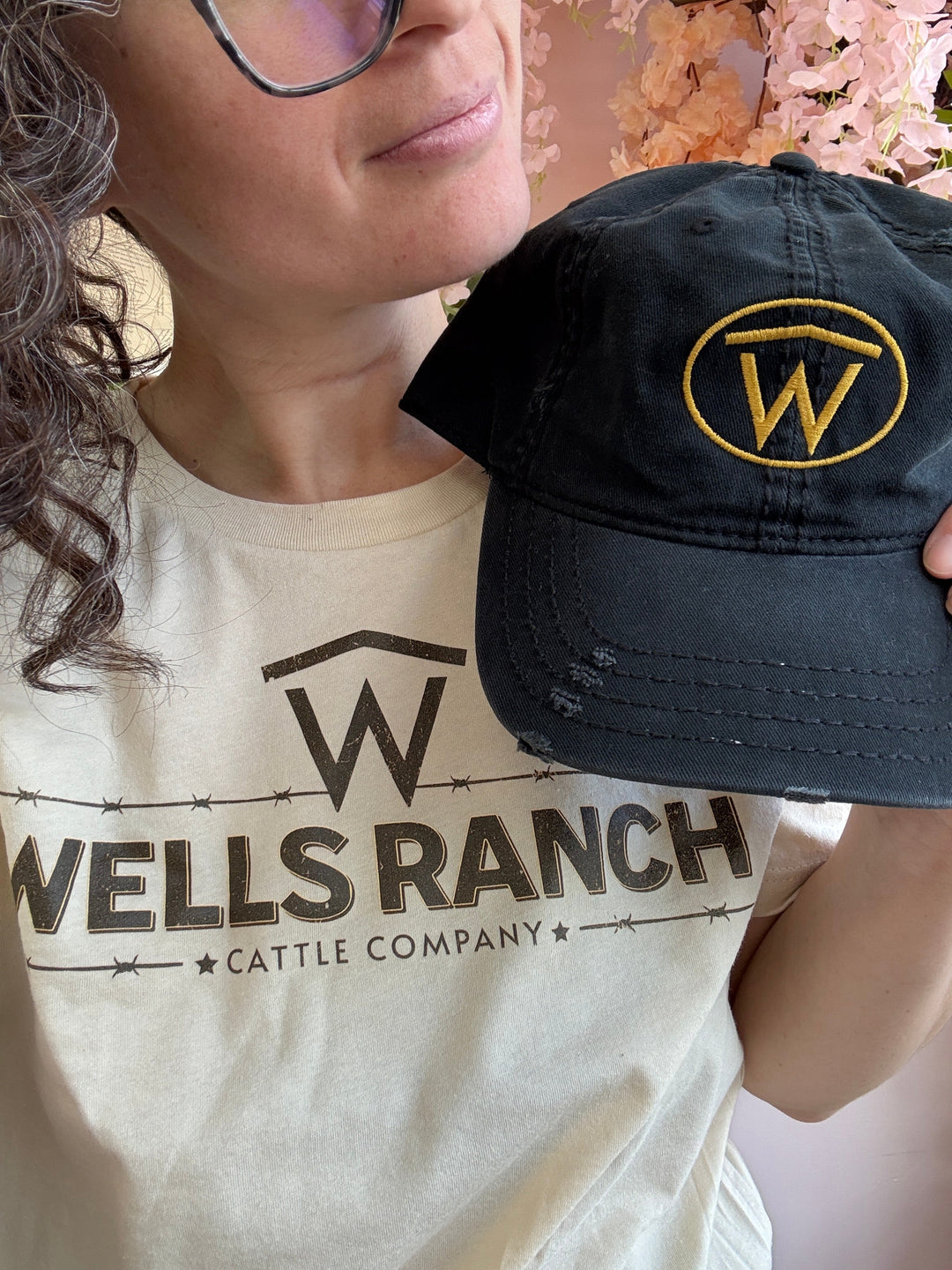 Wells Ranch Distressed Dad Hat