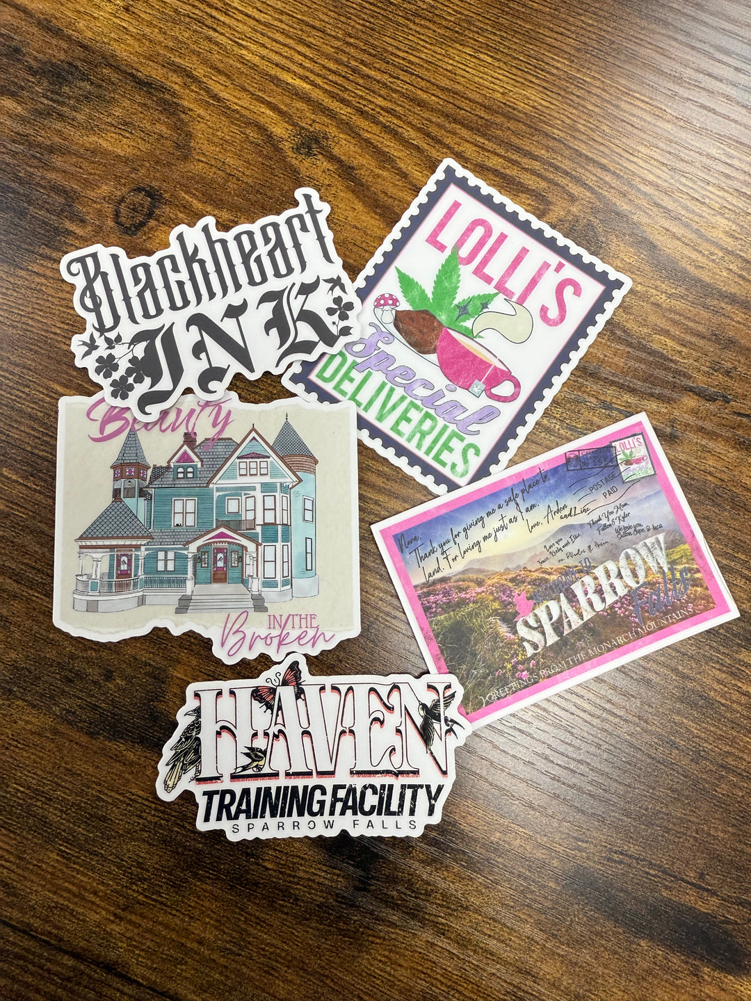 Pre-Order: Secret Haven Sticker Pack