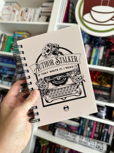 Author Signature Notebook- Author Stalker Design