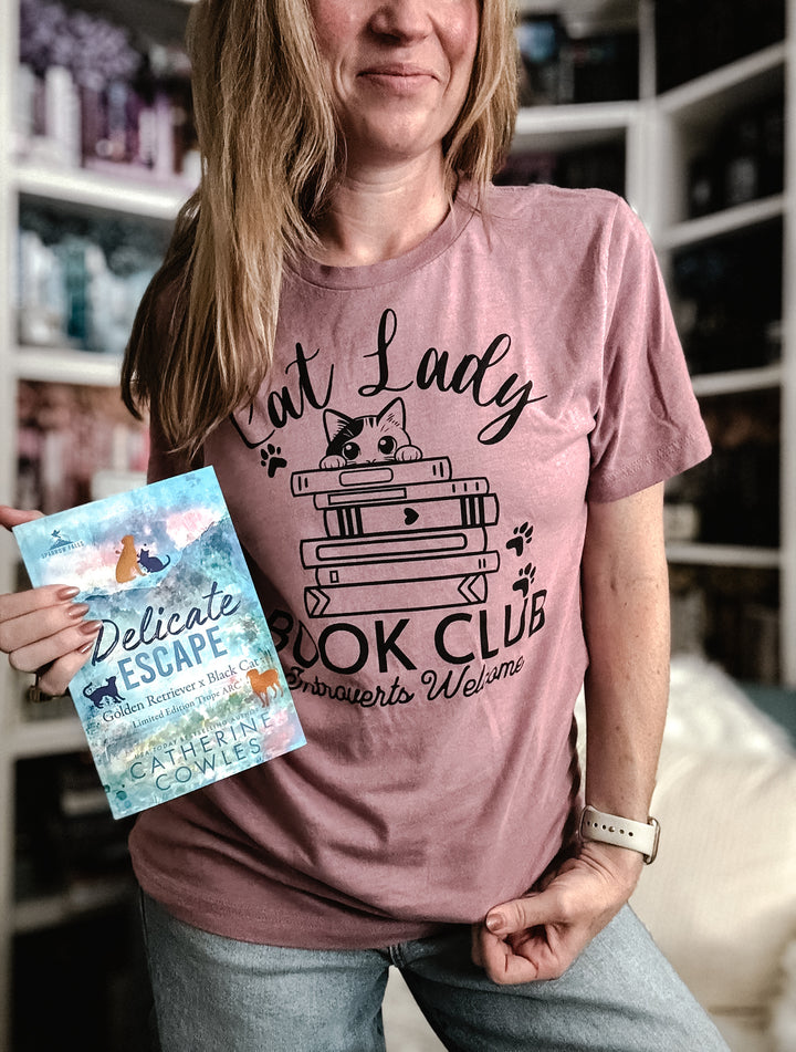 Cat Lady Book Club Unisex T-Shirt