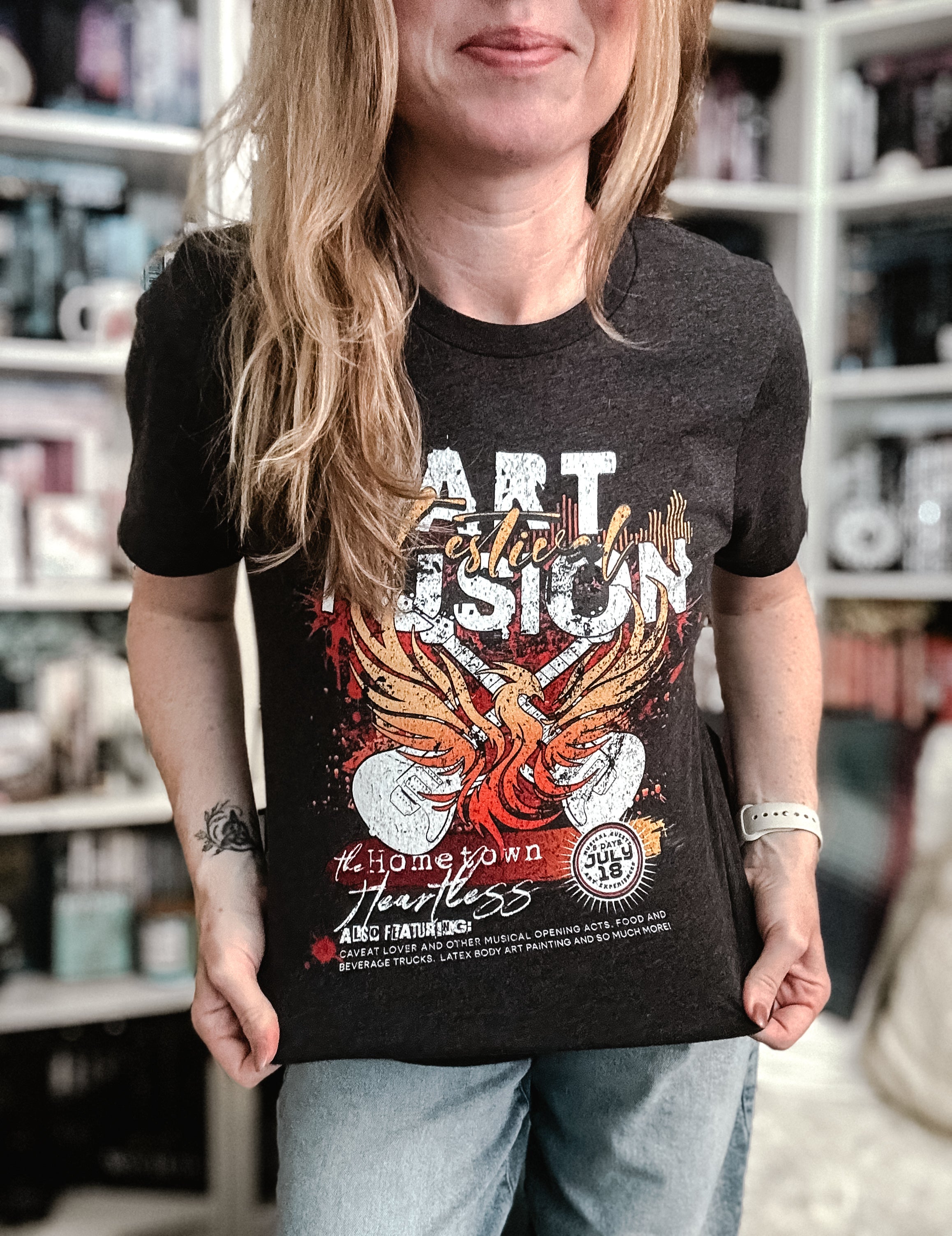 Art Fusion Festival Unisex T-Shirt – Novel Grounds