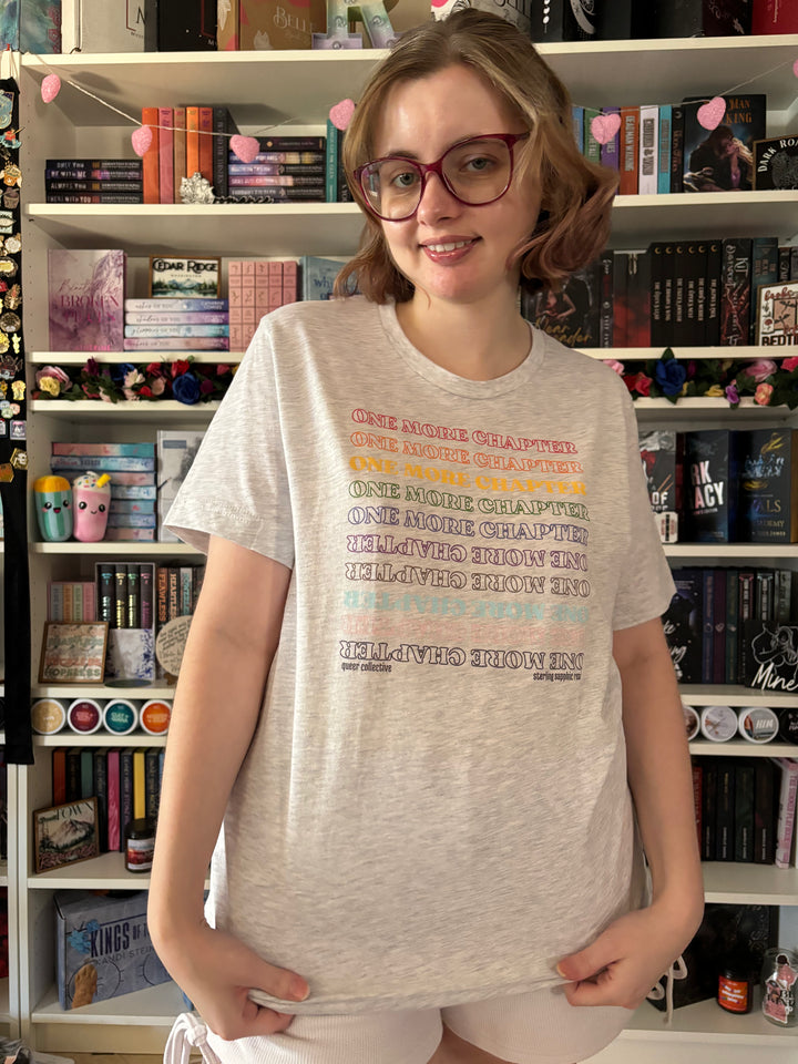 One More Chapter - Sterling Sapphic Reads Collab Unisex T-Shirt