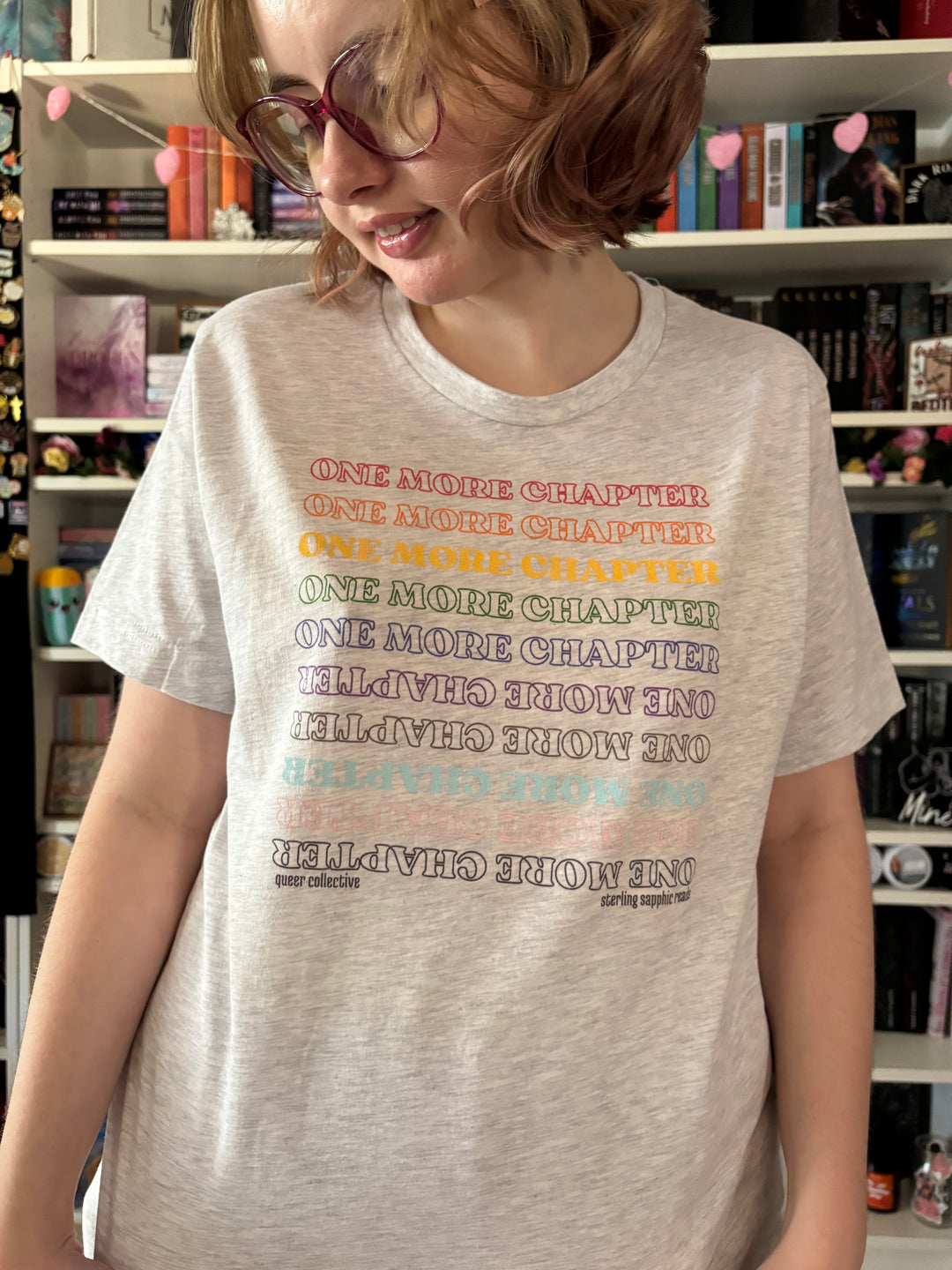 One More Chapter - Sterling Sapphic Reads Collab Unisex T-Shirt