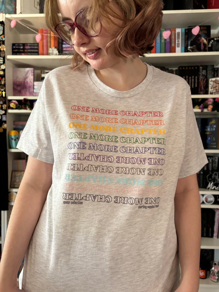 One More Chapter - Sterling Sapphic Reads Collab Unisex T-Shirt