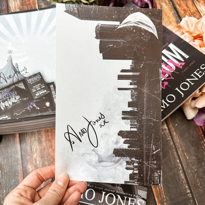 Amo Jones- The Elite Kings Novel Note-Impresión de superposición firmada digitalmente