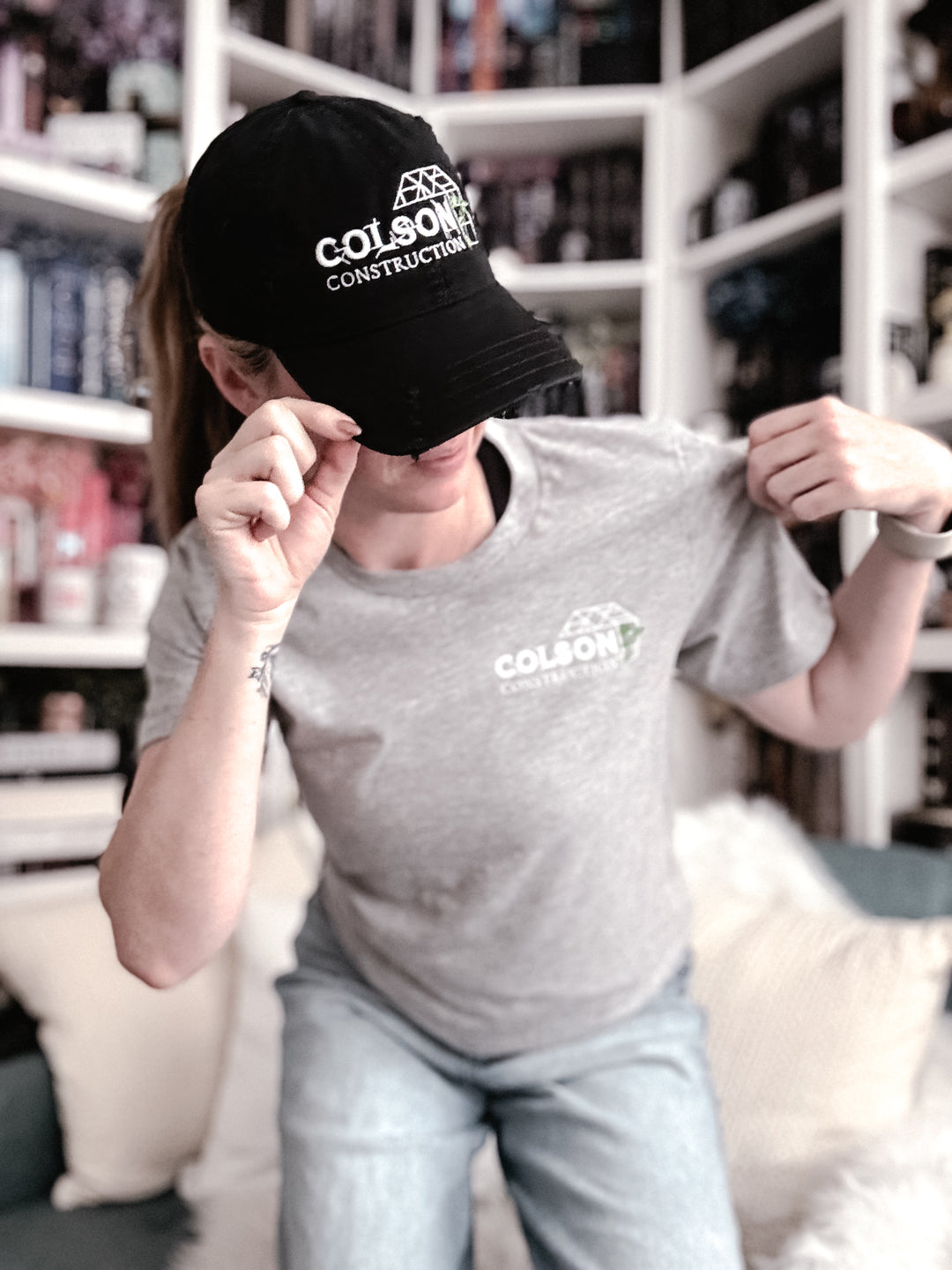 Catherine Cowles - Colson Construction Unisex T-Shirt