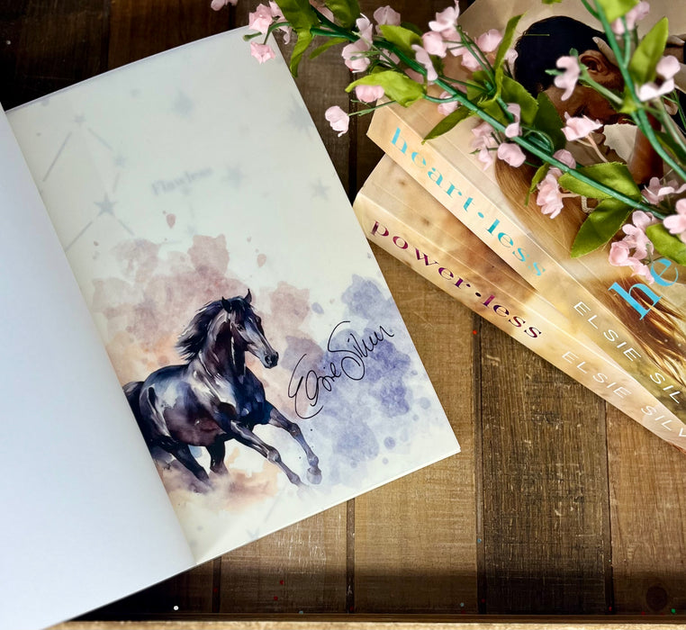 Elsie Silver- Horse Novel Note-Impresión de superposición firmada digitalmente