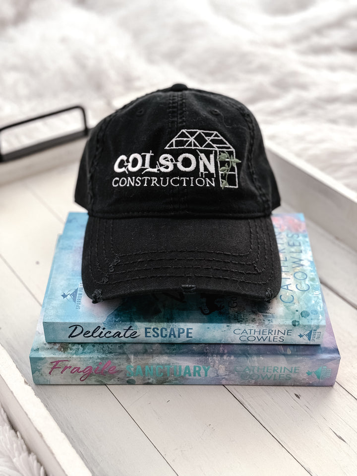 Colson Construction Distressed Dad Hat