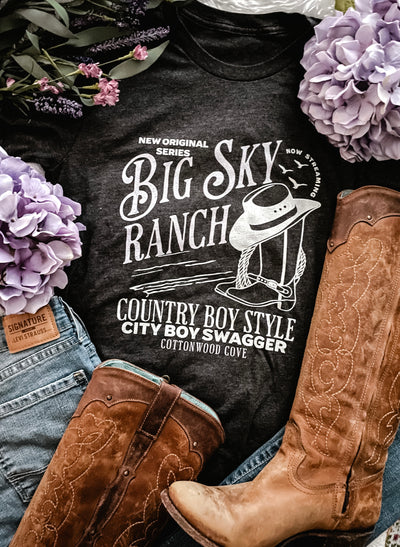 Laura Pavlov- Big Sky Ranch Unisex t-shirt