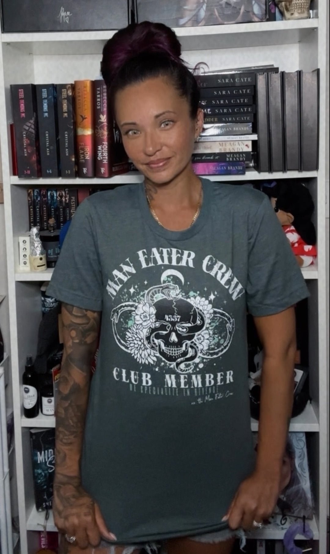 Giana Darling - The Man Eater Crew Unisex T-Shirt