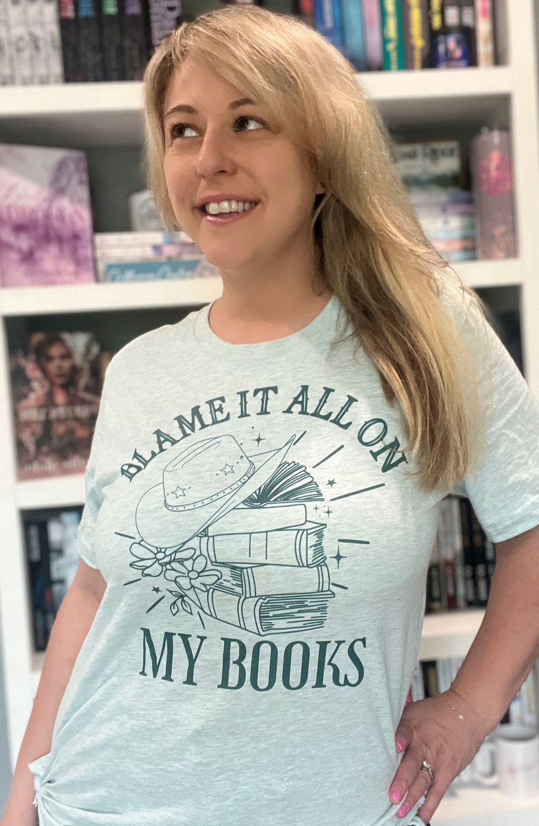 Blame It All On My Books Unisex T-Shirt