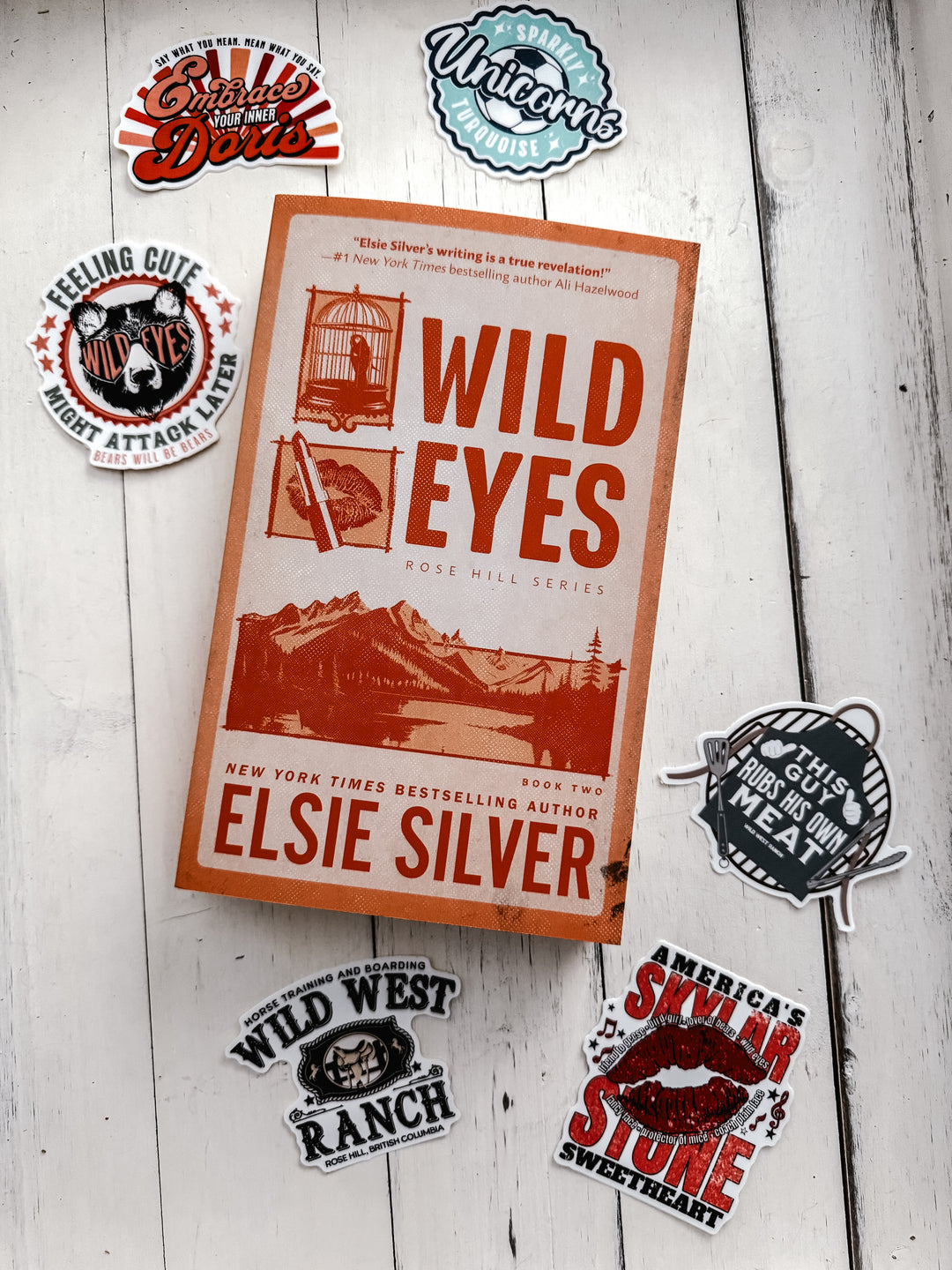 Elsie Silver : Pack 4 - Wild Eyes Sticker Pack