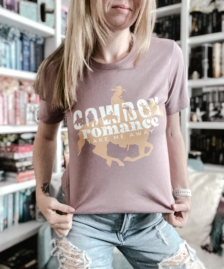 Camiseta unisex Romance vaquero