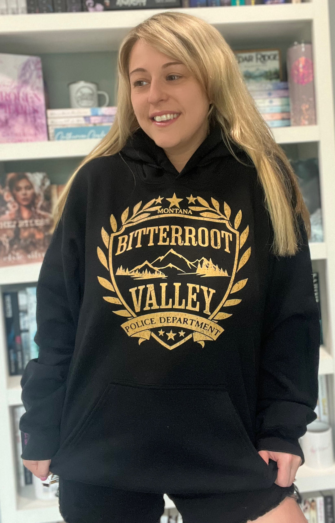 Kristen Proby - Bitterroot Police Department Unisex Hoodie