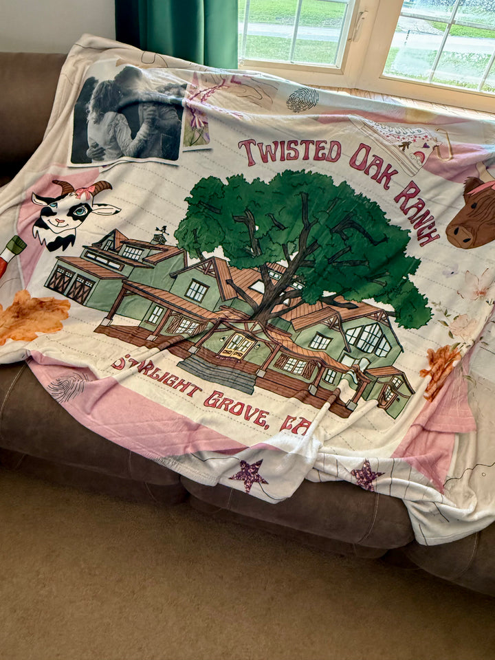 Starlight Grove Throw Blanket
