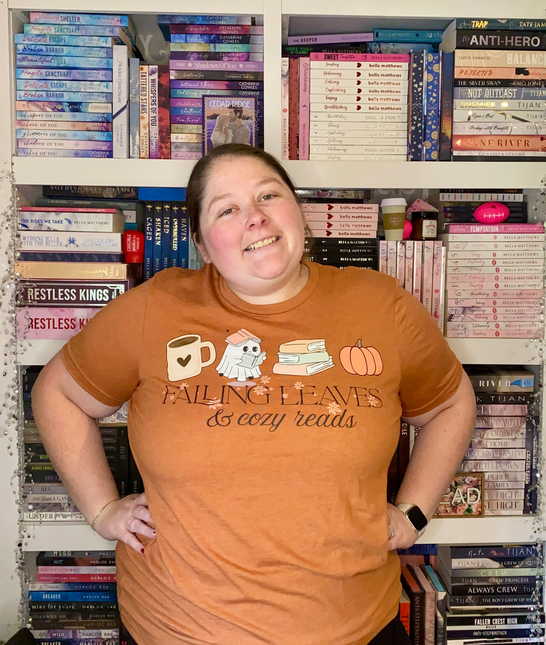 Fall Cozy Reads Unisex T-Shirt