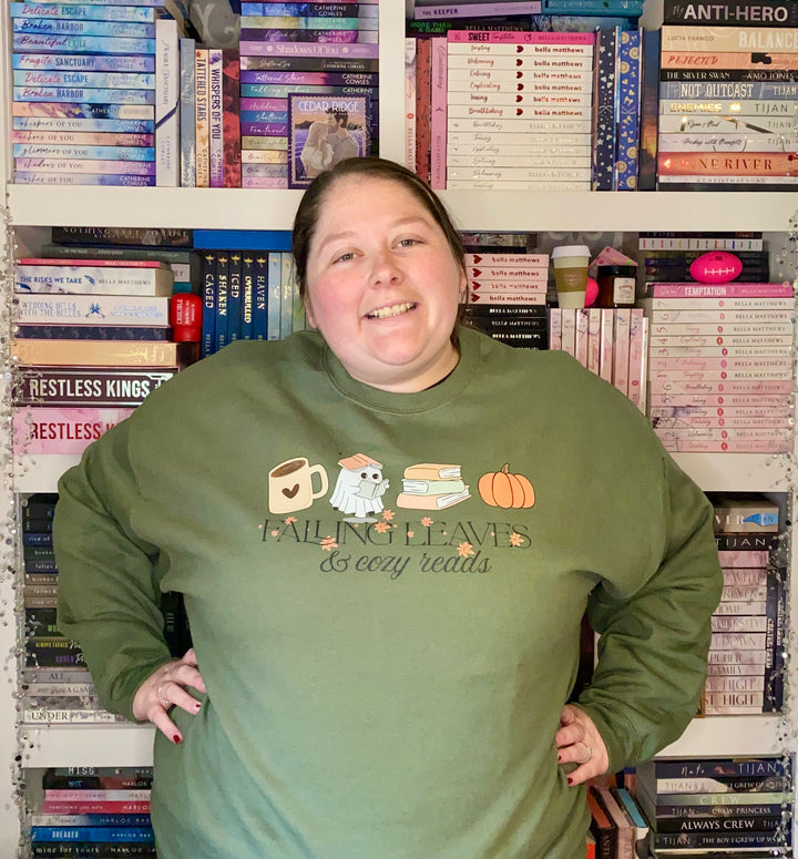 Fall Cozy Reads Unisex Sweatshirt