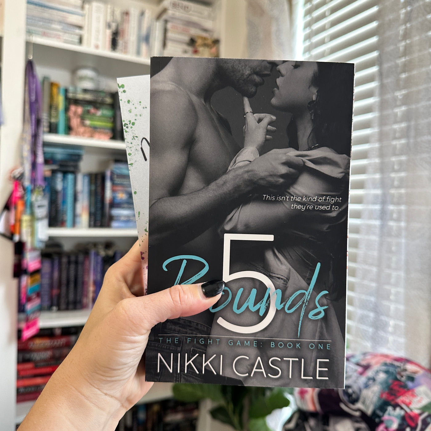 Nikki Castle- The Fight Game Novel Note-Digitally Signed Overlay Print