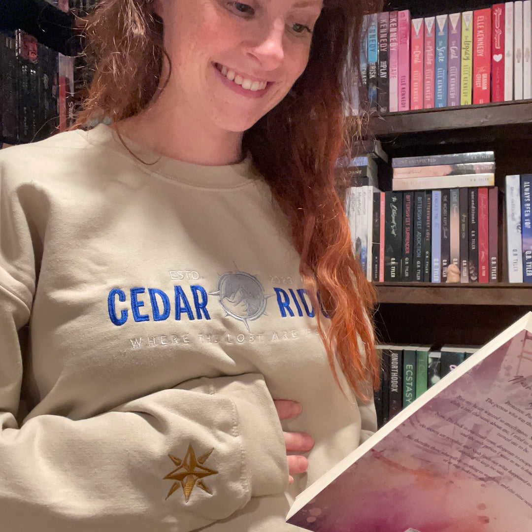 Catherine Cowles - Cedar Ridge Embroidered Unisex Sweatshirt